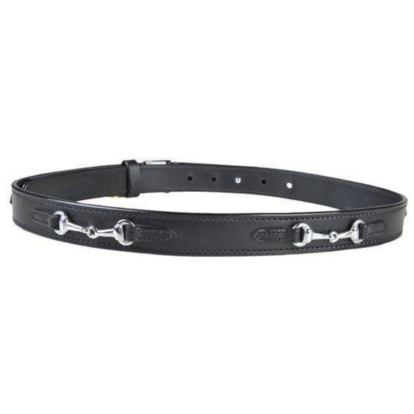 Equestrian Riding Horse Bit Leather Belt