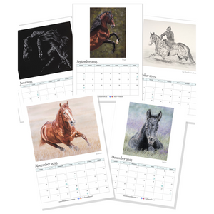 Limited Edition 2025 Helen Coulter Art Calendar